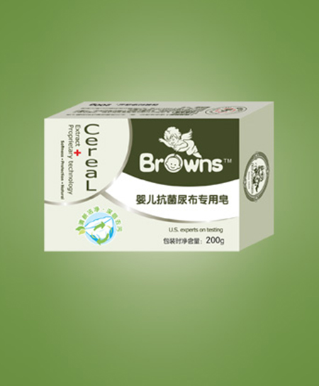 布朗天使润肤霜抗菌尿布专用皂代理,样品编号:41649
