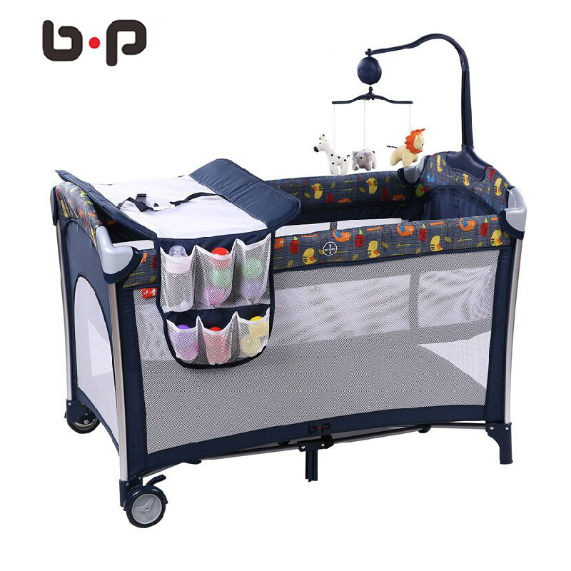 b·p欧式便携游戏床儿童床