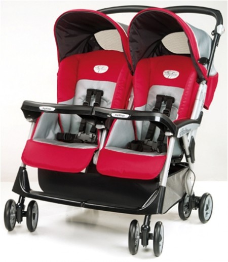Peg Perego2015新款双胞胎婴儿推车