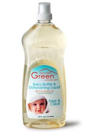 青山 _ Mountain Green奶瓶清洁剂代理,样品编号:11152