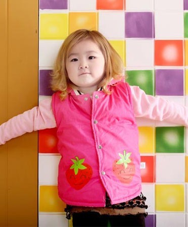 美好小棉袄 _ meihao儿童套装代理,样品编号:13381