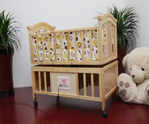 左右宝贝婴儿摇床童床代理,样品编号:19975