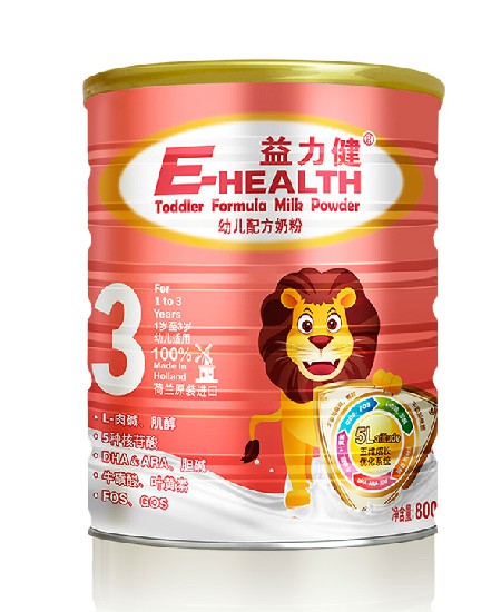 益力健 _ E_HEALTH配方奶粉3段代理,样品编号:26935