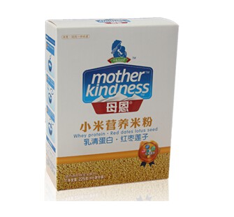 母恩小米营养米粉 乳清蛋白·红枣莲子