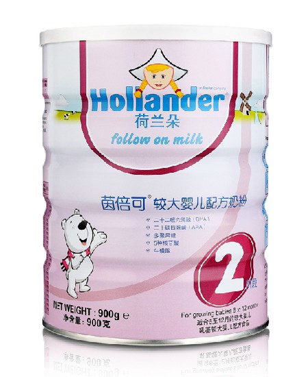 荷兰朵奶粉较大婴儿配方奶粉2段代理,样品编号:28097