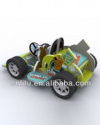 立图3D车模型拼图玩具