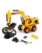 遥控挖土工程车玩具