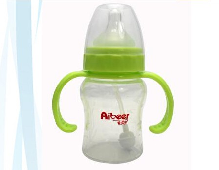 爱贝尔奶瓶硅胶防胀气自动奶瓶代理,样品编号:29829