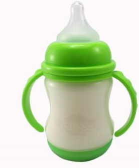 感温型防胀气奶瓶