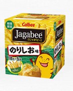 日本休闲零食直邮卡乐b薯条三兄弟jagabee正品进口Calbee宅卡乐比