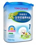 优+金装奶营养米粉