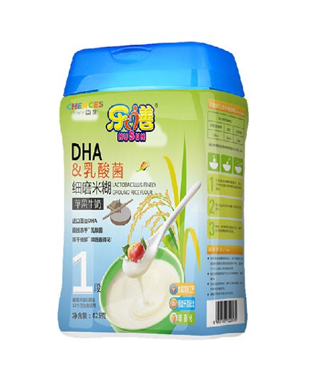 乐僐水果条DHA乳酸菌细磨米糊代理,样品编号:30003