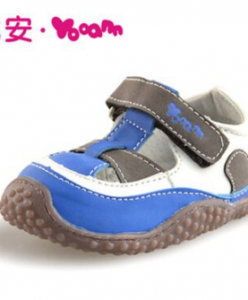童鞋超防滑透气底学步鞋1-3岁 男女童宝宝凉鞋婴儿鞋