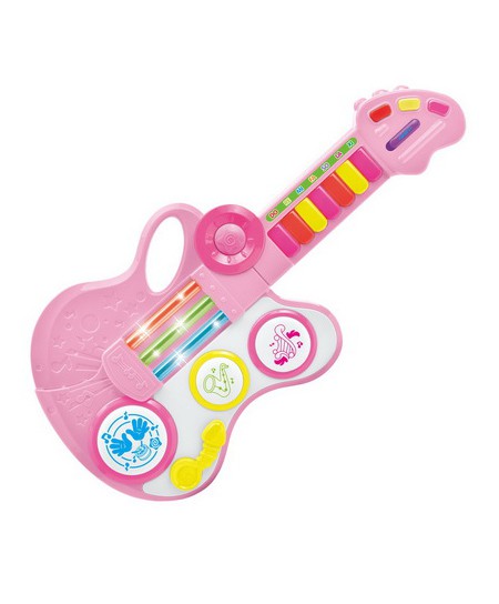 灿辉卡通折合吉它发声玩具
