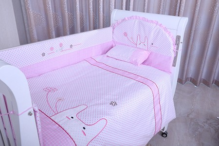 卡比龙婴儿床床上四件套代理,样品编号:30651