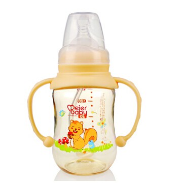 美儿贝比奶瓶PPSU奶瓶标准口径吸管奶瓶代理,样品编号:30762