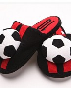 足球造型儿童棉拖鞋宝宝拖鞋