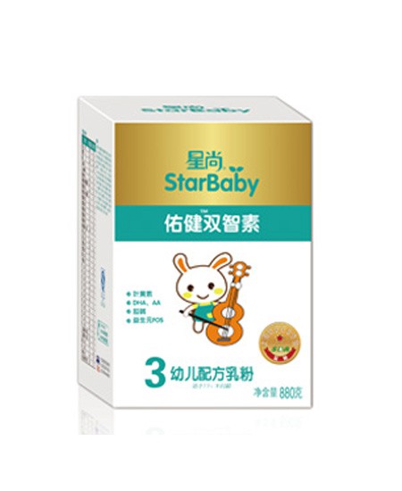 星尚 _ Star Baby幼儿配方乳粉3段代理,样品编号:32986