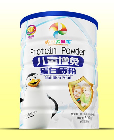 大风车营养品儿童增免蛋白质粉代理,样品编号:33159