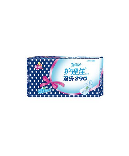 护理佳卫生巾双环290卫生巾代理,样品编号:33465