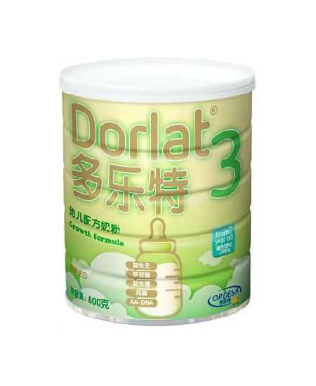多乐特 _ Dorlat幼儿配方奶粉3段代理,样品编号:35015