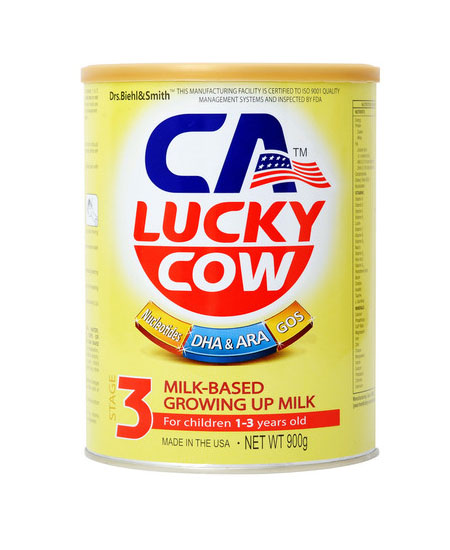 幸福乃牛 _ CALuckyCow幼儿配方奶粉3段代理,样品编号:35068