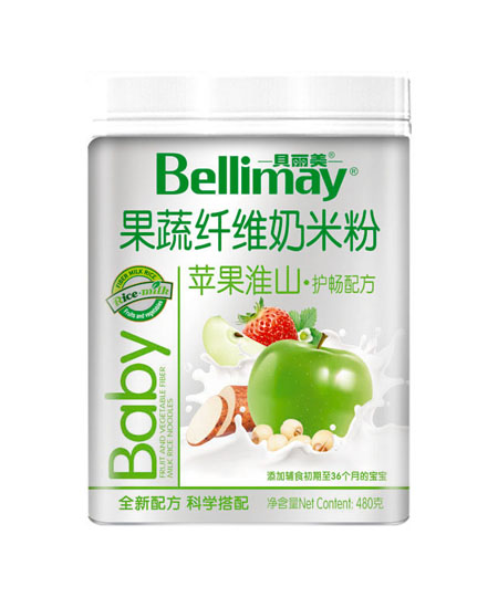 贝丽美 _ BELLIMAY果蔬纤维奶米粉代理,样品编号:34491