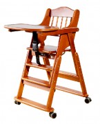 实木儿童多功能餐椅