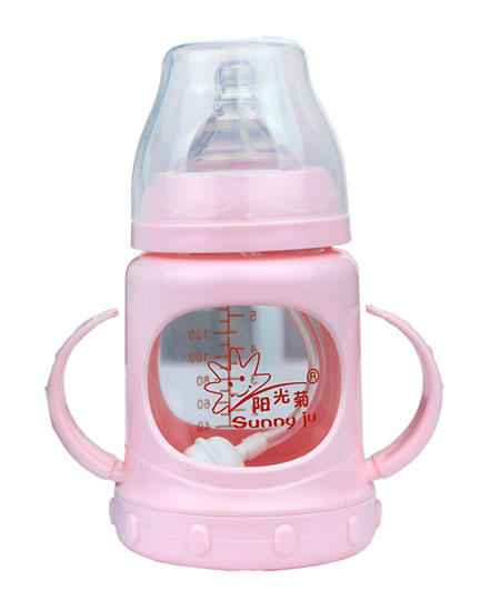 阳光菊防胀气玻璃奶瓶代理,样品编号:35577