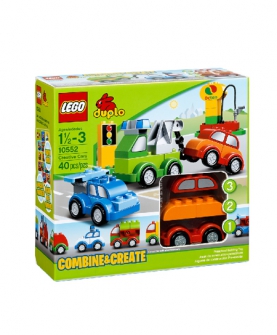 積木模型車玩具
