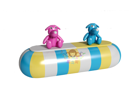 乐之翼玩具跷跷板-PU动物代理,样品编号:44443