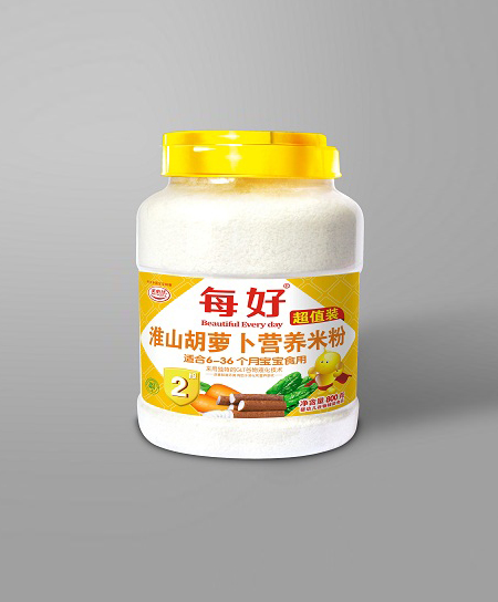 每好淮山胡萝卜营养米粉2段代理,样品编号:43144