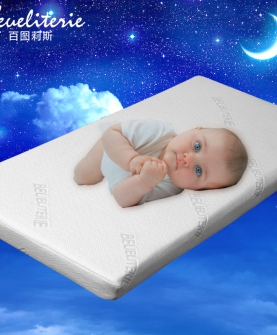  3d摩丝天然椰棕婴儿床垫