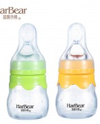 宝宝宽口径全硅胶奶瓶