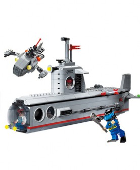 儿童益智玩具军事系列潜艇