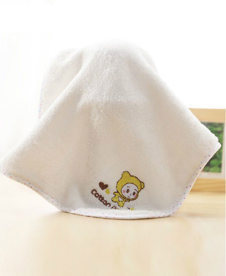棉小兜婴儿毛巾婴儿口水巾代理,样品编号:12221