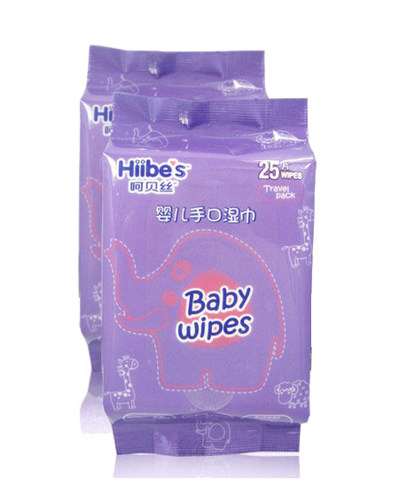 呵贝丝婴儿湿巾婴儿湿巾（紫色装）代理,样品编号:32365