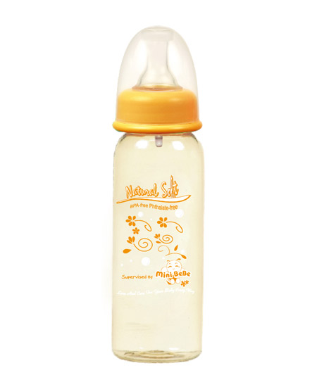 Minibebe小蜜蜂奶瓶PPSU防胀气标准奶瓶240ml代理,样品编号:58662