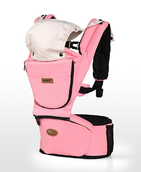 背背亲腰凳多功能婴儿背带腰凳（粉色）代理,样品编号:58382