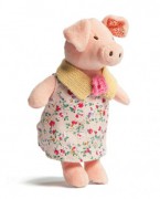 蒲琳萝丝小小猪手工布偶玩具