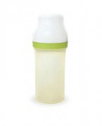 贝依康安全防胀气宽口径奶瓶（绿色260ml）