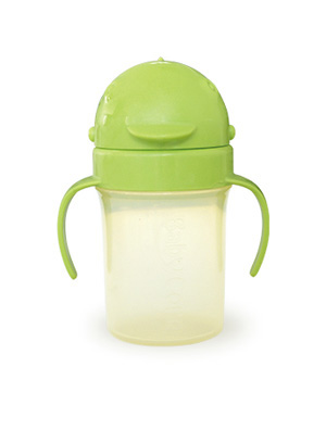 贝依康奶瓶防漏吸管水杯（绿色160ml）代理,样品编号:45474