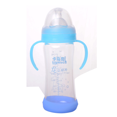 卡马奇奶瓶正品防摔宽口玻璃保温奶瓶代理,样品编号:45506