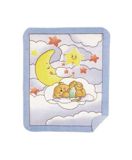 RASILAN高級婴儿毯（星星月亮熊）