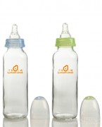 可爱小鸭G-2009 Feeding Bottle 标准口径 圆形普通玻璃奶瓶 24