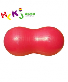 保健康充气玩具球 花生球（红色）