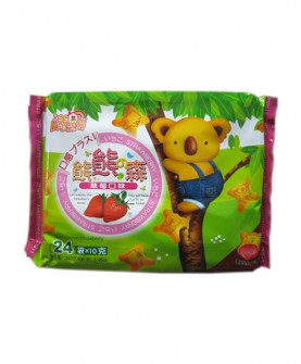 240g熊熊饼(草莓味)