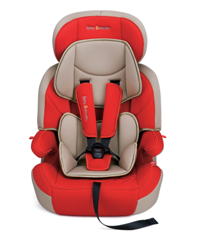宝贝卫士S320 机灵小宝安全座椅（红）