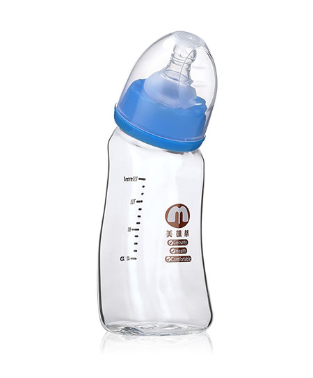 美凯蒂奶瓶弯头晶钻奶瓶代理,样品编号:57562