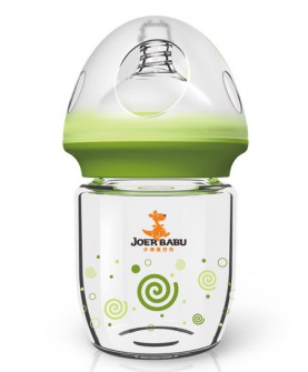 新生儿晶钻玻璃奶瓶BP-843
